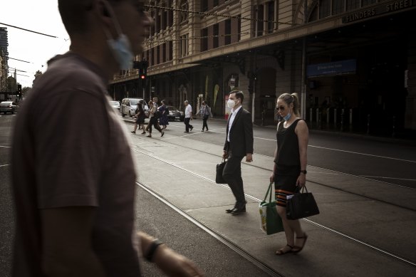 Melbourne has been getting back to normal in recent weeks, but there are questions over how money is being spent in the CBD. 