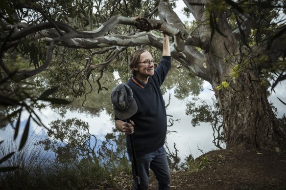 Long-time Melton resident and volunteer at the Melton Botanic Garden, Ian Barnes.