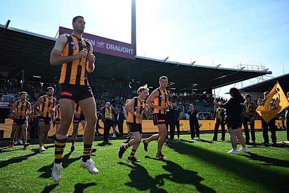 The Hawks beat Gold Coast at Launceston’s UTAS Stadiumby 49 points in round seven.
