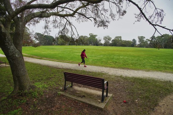 Wattle Park oval in 2024. 