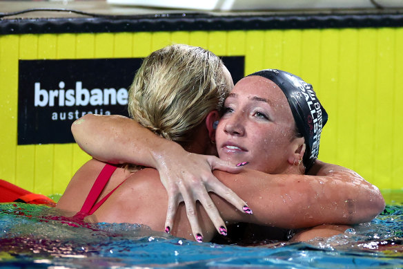 Lani Pallister after making her first Olympic team. 