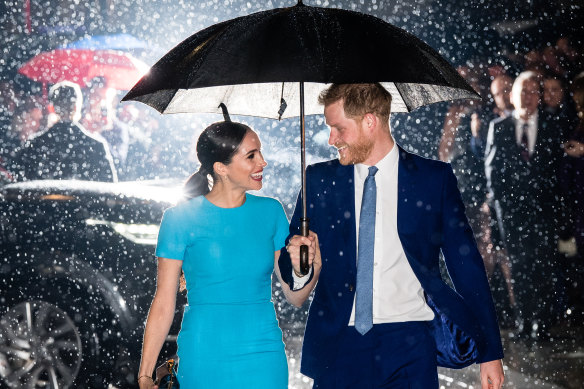 "Hopefully it was a 'yes', if it's not, or it wasn't, then this is kind of awkward," says Prince Harry, Duke of Sussex, in the first episode of his new podcast, with his wife Meghan, while interviewing a man who said he's proposed to his girlfriend.
