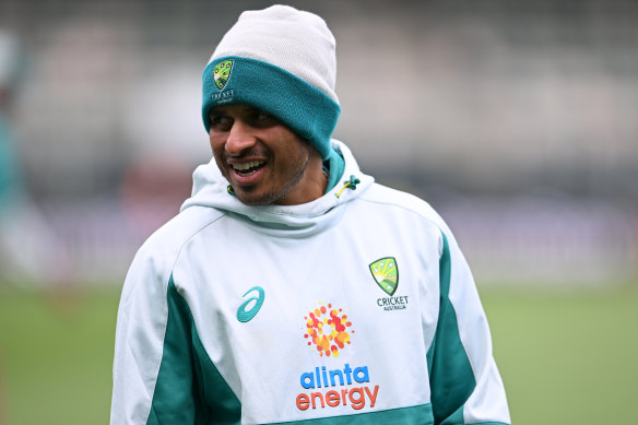 Usman Khawaja is set to return to the country of his birth - if the tour goes ahead. 