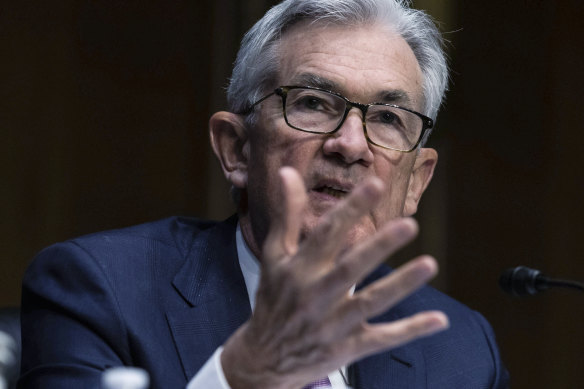 Jerome Powell and the Fed have signalled up to seven rate hikes this year.