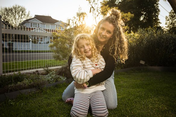 Zoe paid nothing out of pocket to access her 7-year-old daughter Beatrix's adenoid surgery at Adeney Private Hospital.