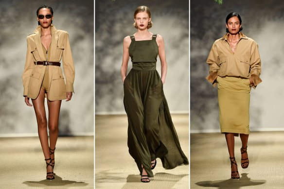Military influences aplenty in Max Mara’s ready-to-wear collection for autumn-winter 2024.