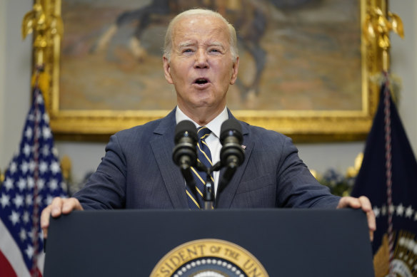 US President Joe Biden.