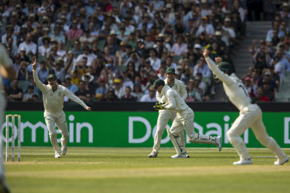 Cricket Australia is advising that celebrations be kept to a minimum.