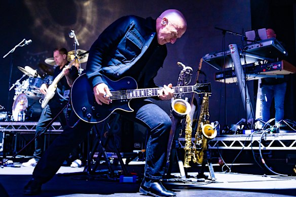 Midge Ure performs onstage during the Rewind Festival at Dreamland Margate in England in June.