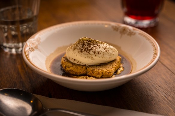 Italian biscuit for dessert.