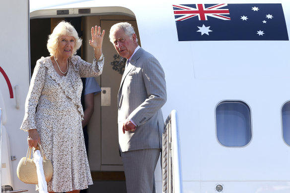 Charles and Camilla will make their first visit to Australia as King and Queen in October.