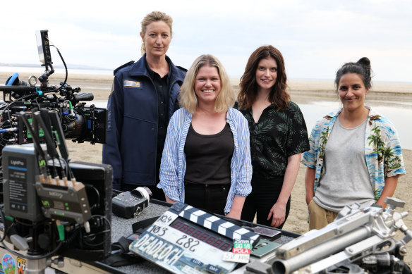 Deadloch, from the Katering Show’s Kate McLennan and Kate McCartney, was shot in Tasmania.  