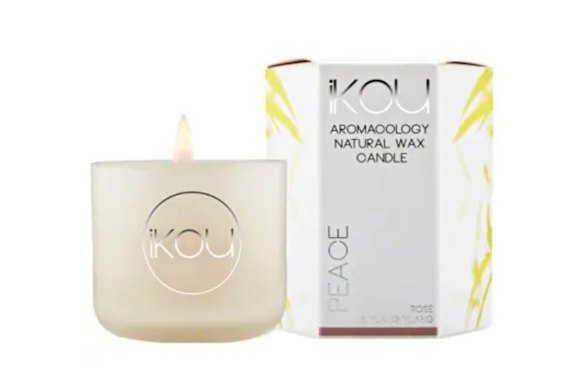 Peace eco-luxury candle small.