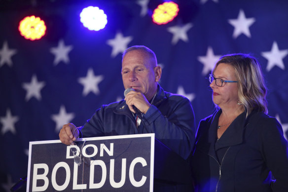 New Hampshire Republican Senate candidate Don Bolduc.