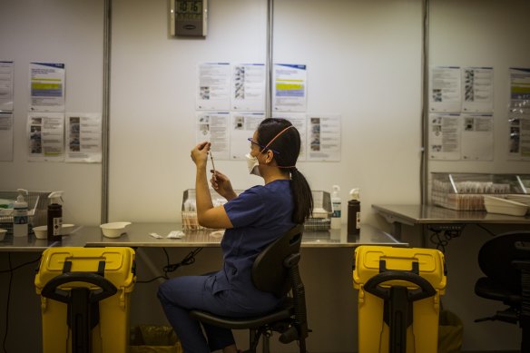 Health workers are in demand.