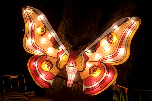 Get contemplative in the "Spiritual Realm" at Carlton Gardens with installations such as Spirit Creatures.