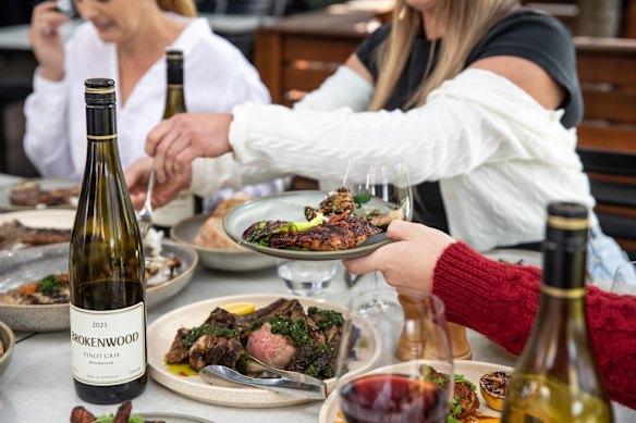The Wood Restaurant at Brokenwood Wines, Pokolbin - SMH Good Food Guide ...