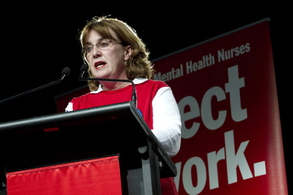 Australian Nurses Federation Victorian secretary Lisa Fitzpatrick.