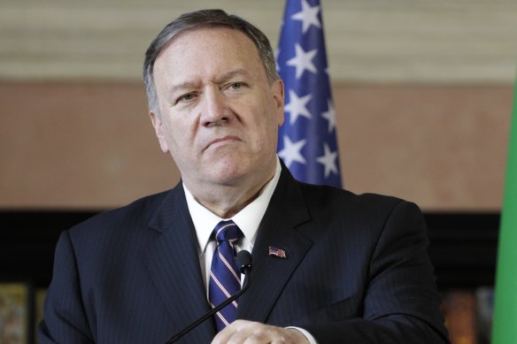 US Secretary of State Mike Pompeo has called the Chinese Communist Party “the central threat of our times".