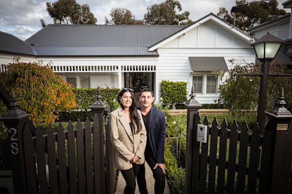 Essendon home owners Didi and Richard Stellini have just listed their property.