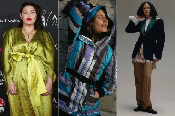 Actor and writer Nakkiah Lui is using vintage Pucci as a launching point for colour exploring the Dark Academia movement through luxury label Wales Bonner.