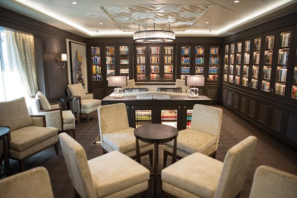 On a 150-day world cruise, you’ll want to know how to locate the library.
