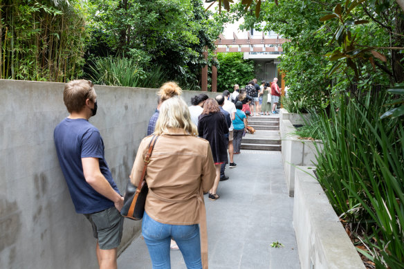 Competition for rental property in Sydney is intense, and so we queue for a home to buy.