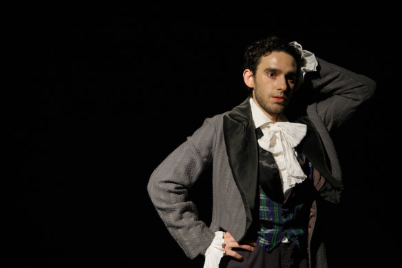 Sebastiano Pitruzzello as Lenore’s tortured artist husband Beaumont. 