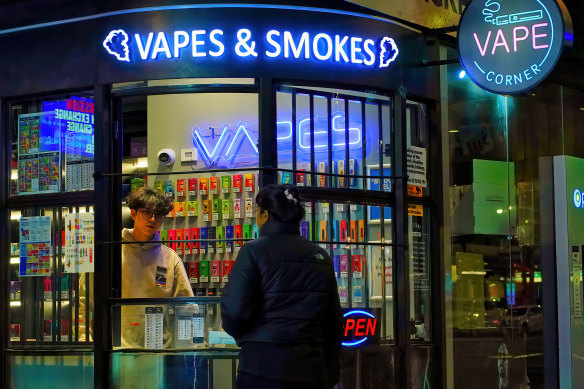 Elizabeth Street shopkeepers have banded together to protect each ther.