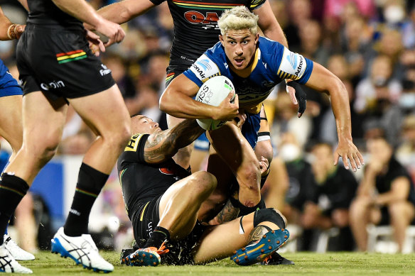Dylan Brown has been one of the Eels best against Penrith