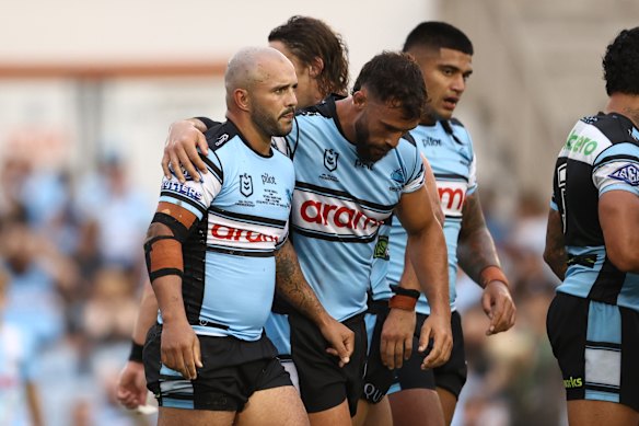 Braydon Trindall was playing his 100th NRL match, but the result didn’t match the occasion.