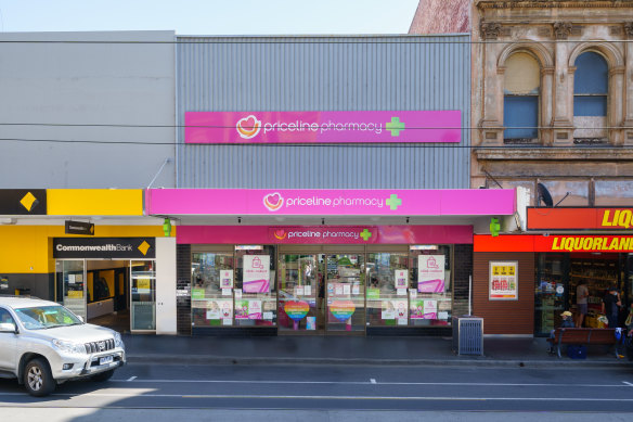 The Priceline at 299-301 Chapel Street.