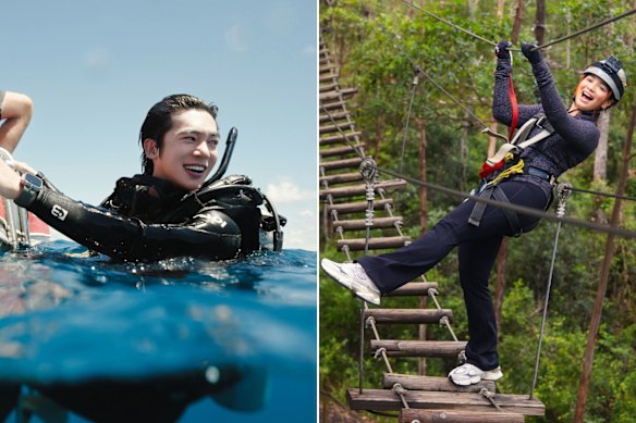 Chinese heart-throb Yosh Yu and Indian influencer Sara Tendulkar: two of Tourism Australia’s latest ambassadors.