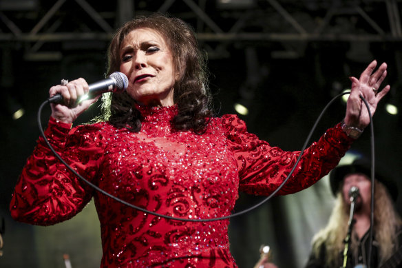 Loretta Lynn performs at the BBC Music Showcase during South By Southwest on March 17, 2016.