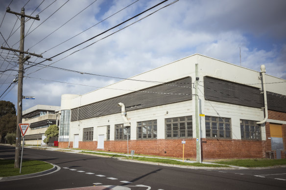 The Henty Wing of the former Sunshine Technical School at 129 Derby Road, Sunshine.