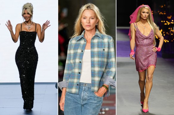 Paris Hilton Closes One of Versace's Most Nostalgic Runway Shows Yet -  Fashionista