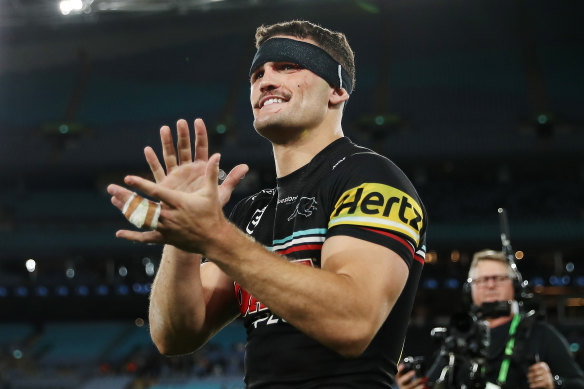 Nathan Cleary and the Panthers progress to their fourth grand final in four years.