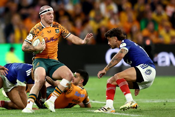 Dylan Pietsch will have to bide his team after missing the Wallabies Spring tour.