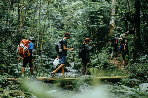 Astungkara runs a 10-day 135-kilometre regenerative walk taking in some spectacular scenery.