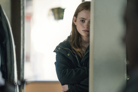 Sadie Sink dials up the obnoxiousness to play Brendan Fraser’s daughter in The Whale. 