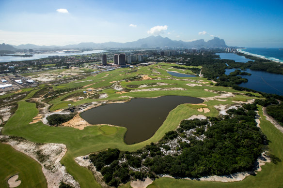 Anyone can play a round of golf at the Olympic Golf Course in Rio.