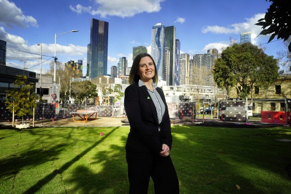 Roxane Ingleton, lord mayoral candidate for the Greens.