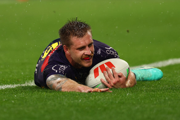 Cameron Munster lines up at No.1 for Melbourne this week.