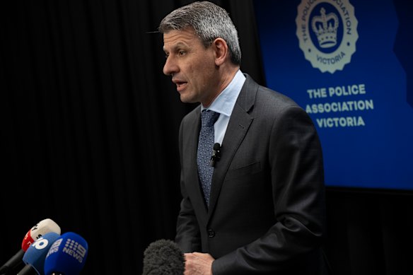 Police Association of Victoria secretary Wayne Gatt.