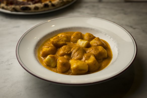 The gnocchi at Baby Pizza, Richmond. 