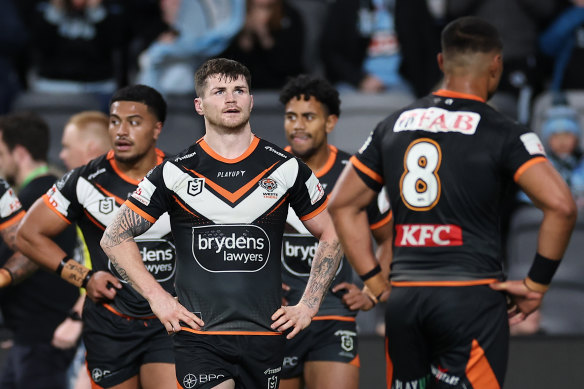 Wests Tigers forward John Bateman.