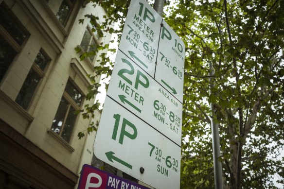 Parking rules will be simplified across Melbourne’s CBD. 
