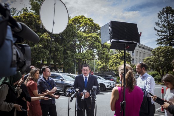 Premier Daniel Andrews has given his clearest indication yet on when compulsory vaccination policies will be scrapped. 