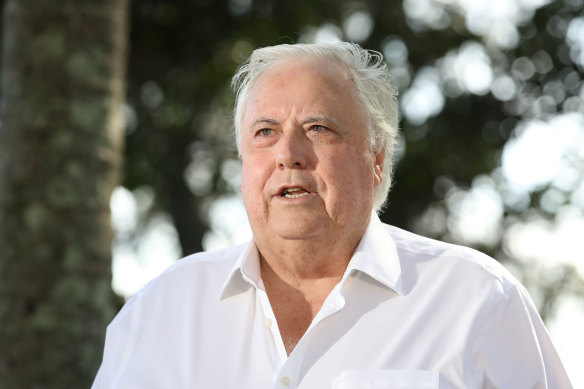 Magnate Clive Palmer.