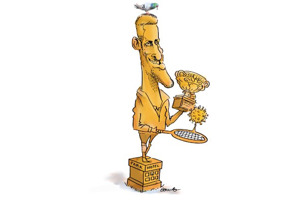 Should a statue of 10-time Australian Open winner Novak Djokovic be erected at Melbourne Park?